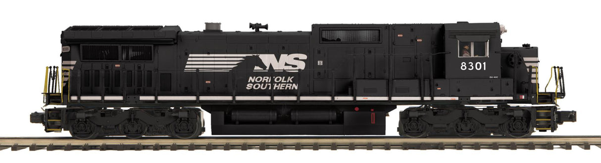 MTH 20-20122 Norfolk Southern O Scale Premier Dash-8 Narrow Nose Diesel AA Engine Set