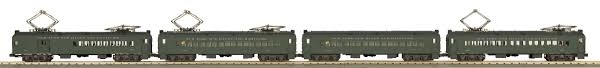 MTH RailKing 30-2847-1: NY New Haven & Hartford MU Passenger Set w/ PS2.0
