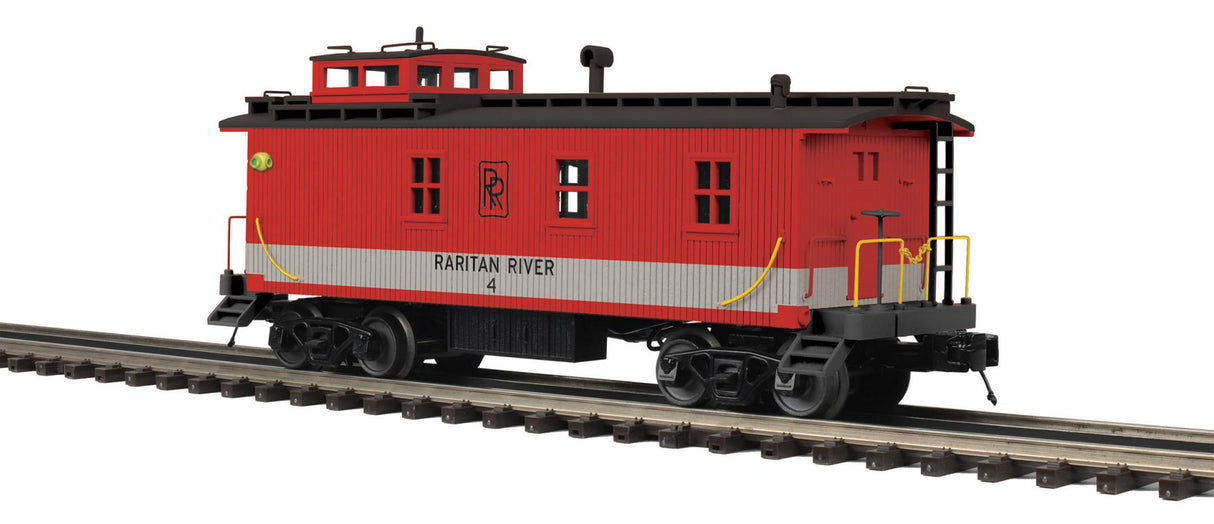 MTH 20-91799 Raritan River O Scale Premier 35’ Woodsided Caboose