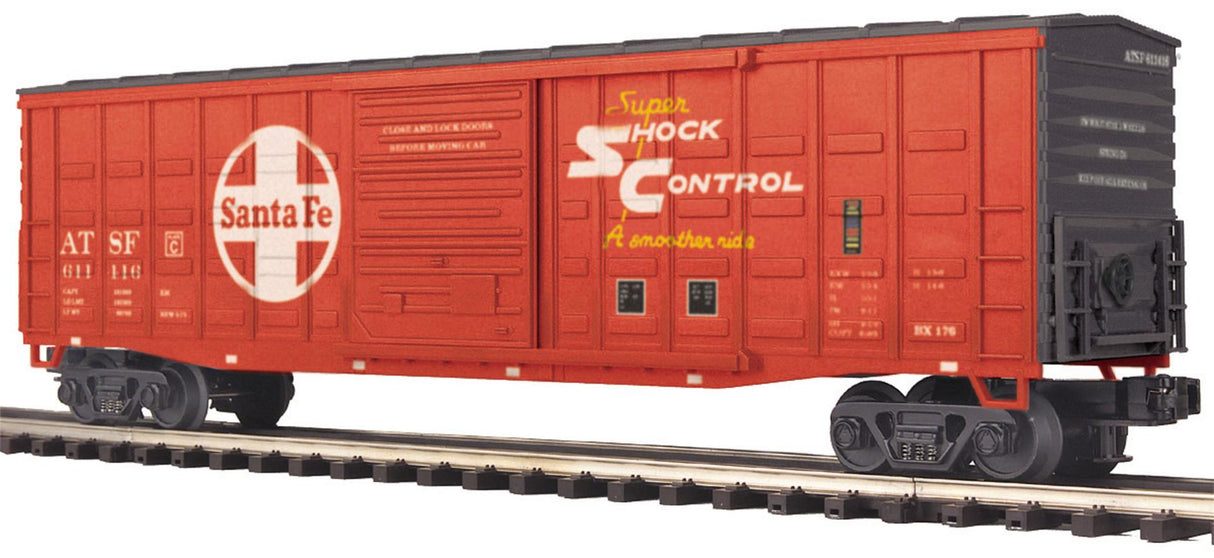 MTH 20-93081 Santa Fe 50’ Waffle Side Box Car NEW in Box