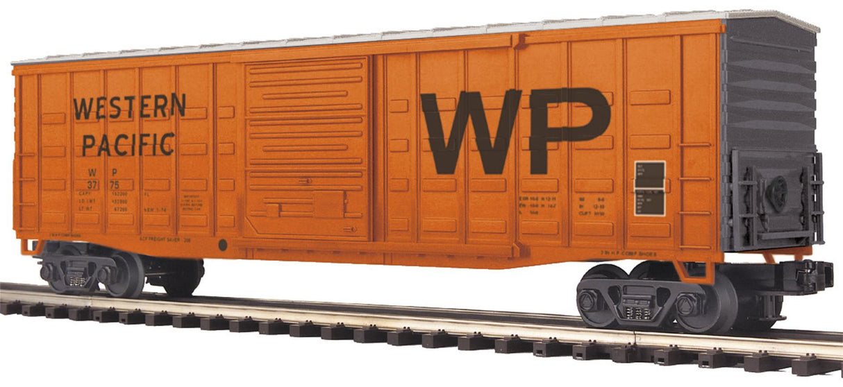 MTH 20-93139 Western Pacific 50’ Waffle Side Box Car