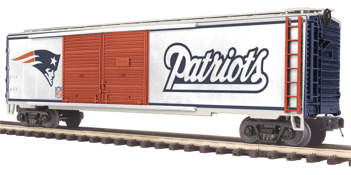 MTH 20-93266 NFL - New England Patriots Double Door 50' Box Car