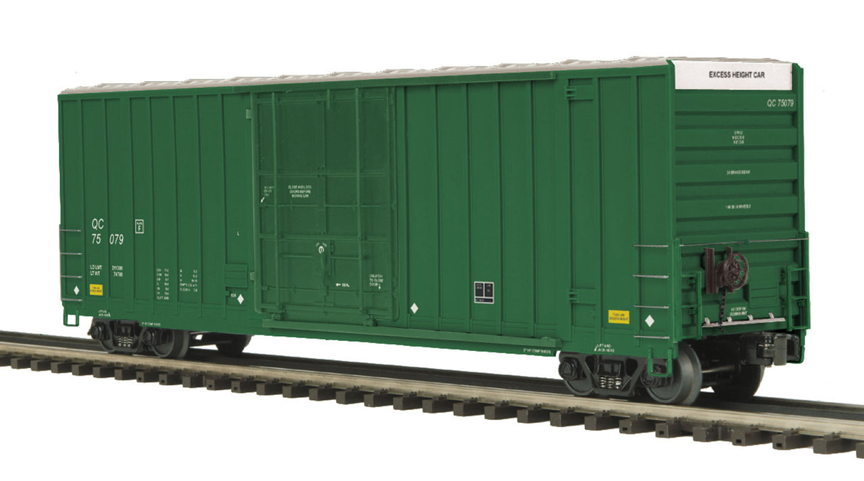 MTH Premier 20-93361: Quebec Central 50' High Cube Box Car (#75079)
