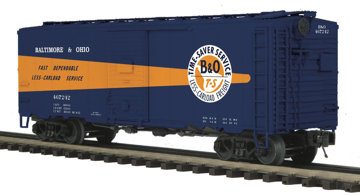 MTH 20-93480 Baltimore & Ohio 40' AAR Box Car