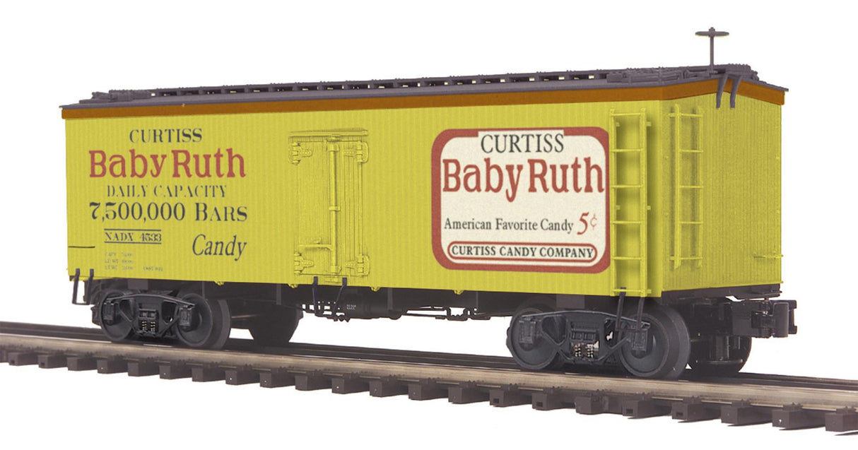 MTH 20-94306 Baby Ruth 36' Woodsided Reefer Car