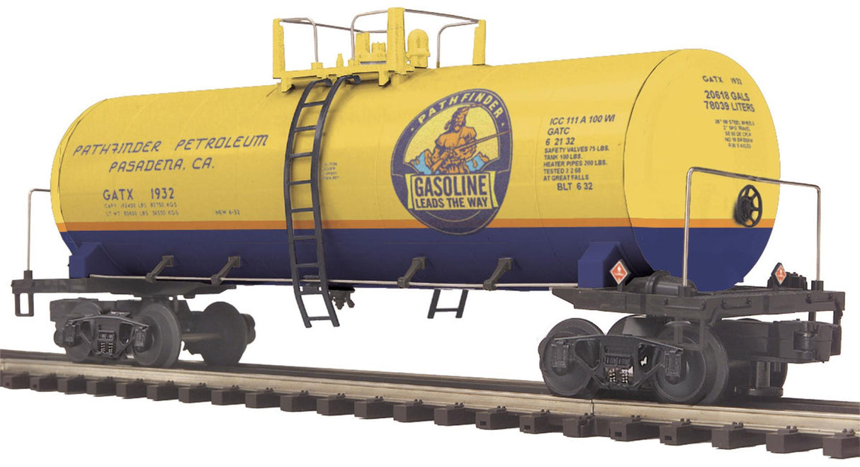 MTH 20-96102 Pathfinder Petroleum O Scale Premier Tank Car