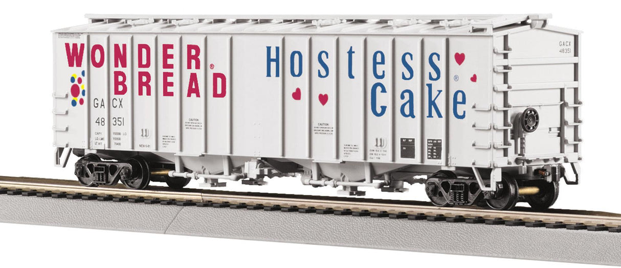 MTH 20-97426 Wonder Bread O Scale Premier 50' Airslide Hopper Car