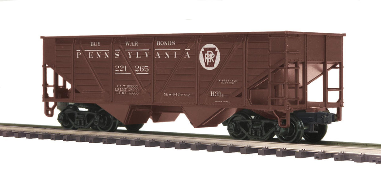 MTH 20-97553 Pennsylvania O Scale Premier 34' Composite Hopper Car