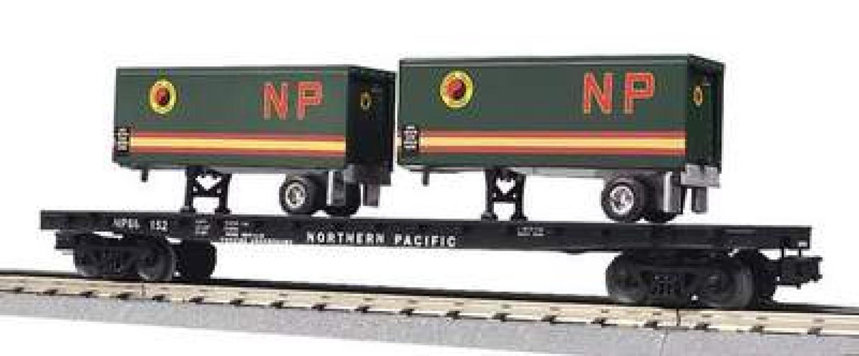MTH 20-98105 Northern Pacific O Scale Premier Flat Car