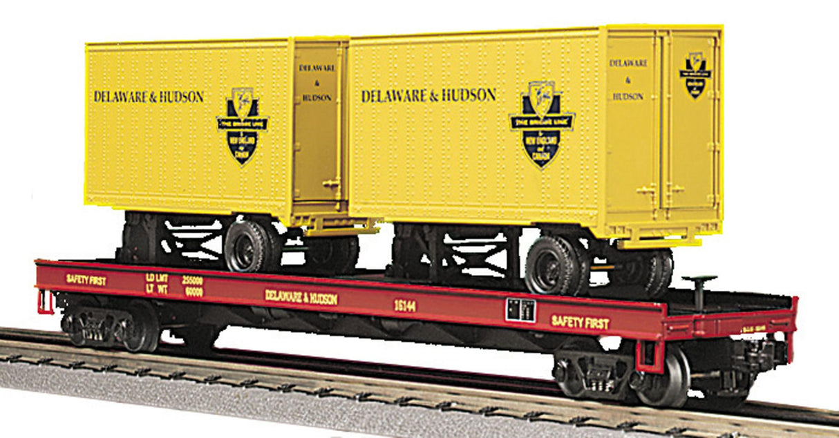 MTH 20-98108 Delaware & Hudson O Scale Premier Flat Car