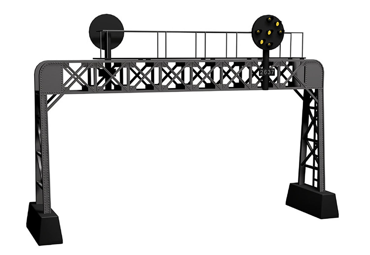 MTH 30-11030 O Scale Pennsy Signal Bridge