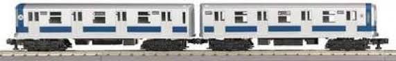 MTH RailKing 30-2161: MTA Non-Powered 2-Car Subway Add-on