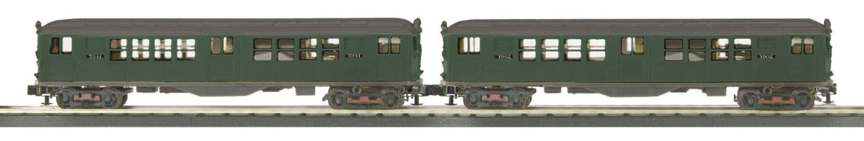 MTH 30-2447-3 Metropolitan LO-V 2-Car Subway Add-on Set (Non-Powered)
