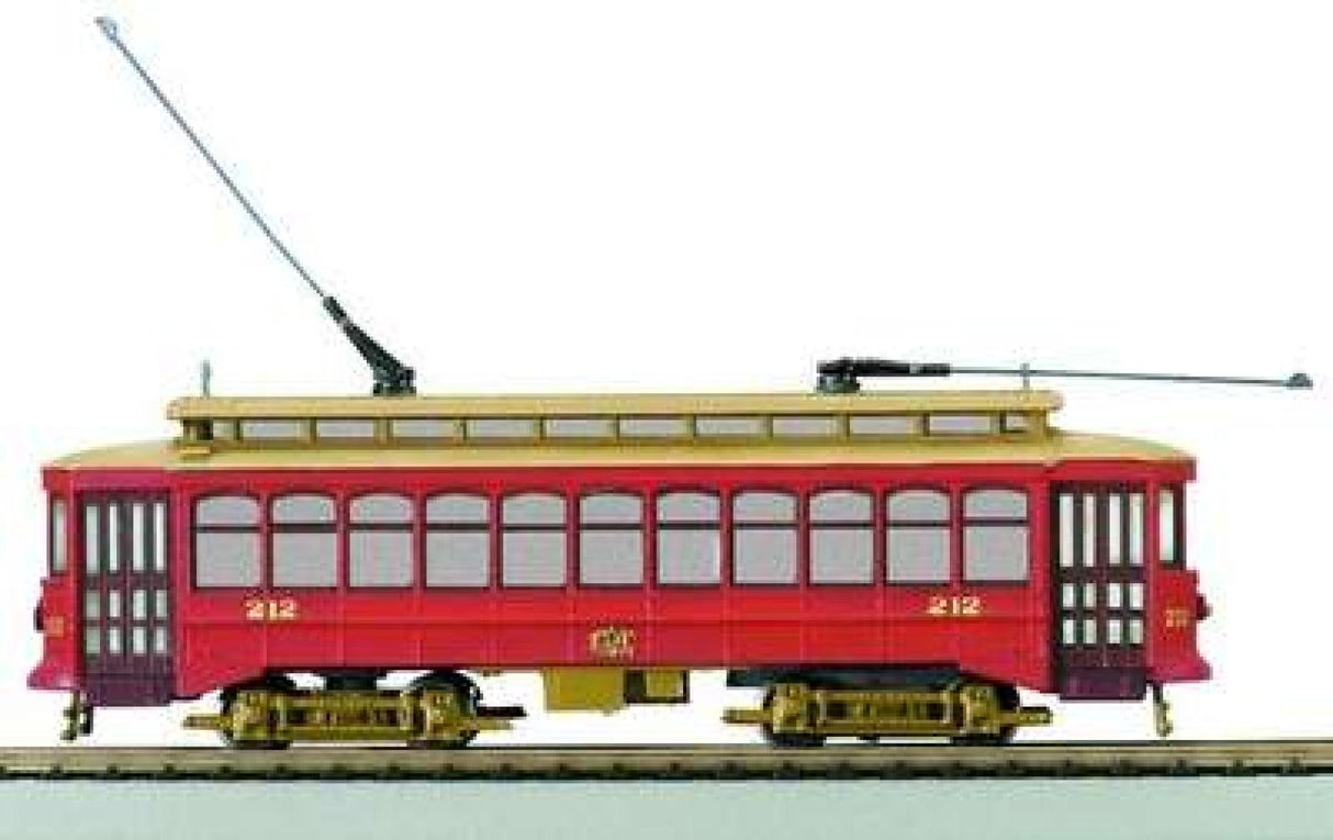 MTH 30-2512-0 Allentown Brill Semi-Convertible Trolley