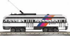 MTH Rail King 30-2524-0: PCC Electric Street Car With Loco-Sound - NJT