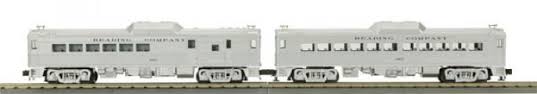 MTH RailKing 30-2842-3: Reading RDC Budd Car 2-Car Add-on Set
