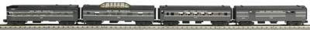 MTH New York Central O Gauge RailKing 4-Car O-27 Streamlined Passenger Set 30-6110
