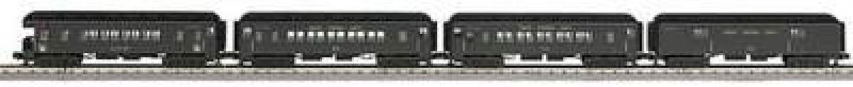 MTH 30-6258 Jersey Central O Gauge RailKing 4-Car O-27 Madison Passenger Set