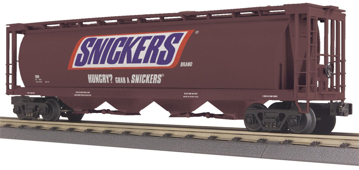 MTH 30-75299 Mars - Snickers O Gauge RailKing 4-Bay Cylindrical Hopper Car