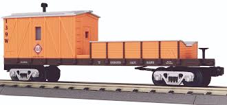 MTH RailKing 30-79030: A&GW Big Mo Crane Tender Car
