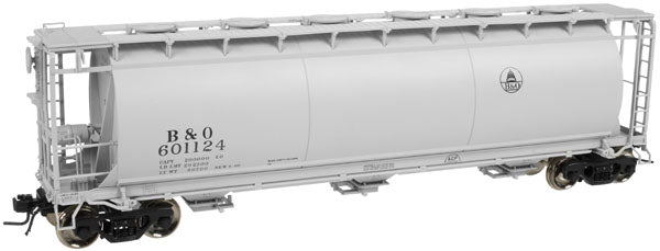 Atlas #3001200 Baltimore & Ohio 3-Bay Cylindrical Hopper (3-Rail)