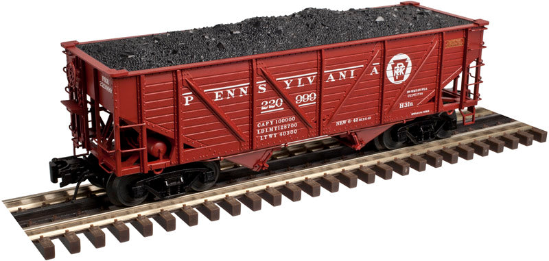 Atlas #6429 Pennsylvania 50 Ton War Emergency Hopper Car (3-Rail)