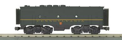 MTH Rail King 33-2019-4: Pennsylvania F3 Diesel B-Unit (NON-POWERED)