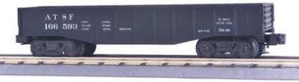 MTH RailKing 33-7201: Santa Fe Gondola w/ I-Beam Load