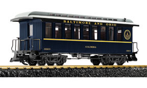 LGB 38800 B&O Passenger Car, Columbia