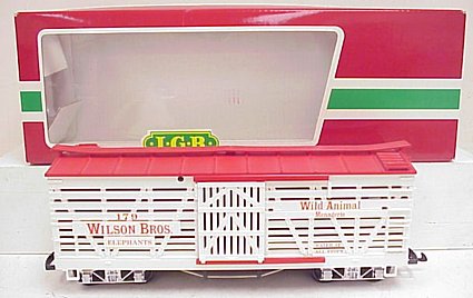 LGB 4068DG Limited Edition Wilson Bros. Elephant Circus Car L/N