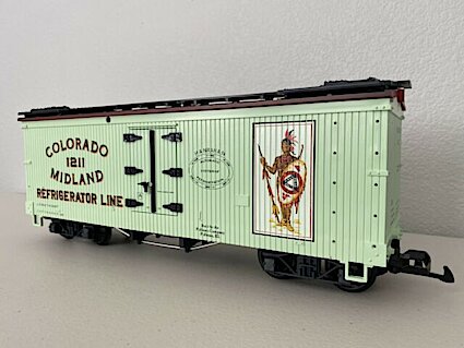 LGB 4072-P02 Colorado Midland Reefer #1211 Like New In Box