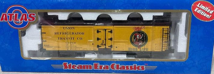 Atlas #6714 Miller 40' Woodside Reefer Car Set (3-Rail)