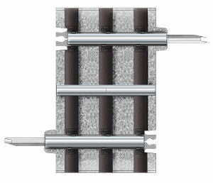 LIONEL RTR FasTrack 1-3/8” Straight 12074
