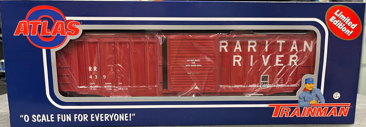 ATLAS TRAINMAN #2001022-2 RARITAN RIVEER #439 BOX CAR SET