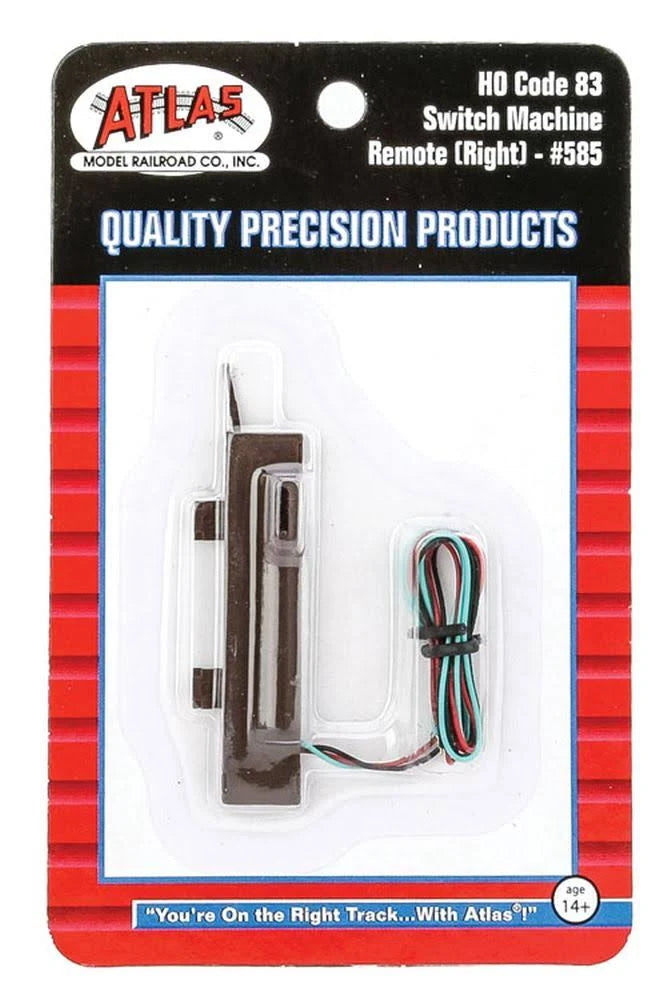 Atlas #585 HO Code 83 Switch Machine: (Right)