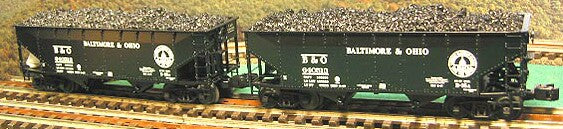 Lionel 6-11857 Baltimore & Ohio Offset Hopper 2-Pack