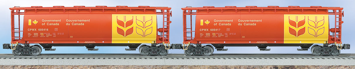 Government of Canada 3-Bay Cylindrical Hopper 2-Pack #605416 and #605417