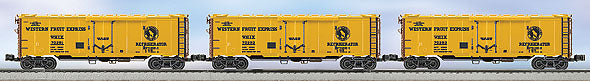Lionel 6-11895 Great Northern Steel-sided Refrigerator Car 3-Pack