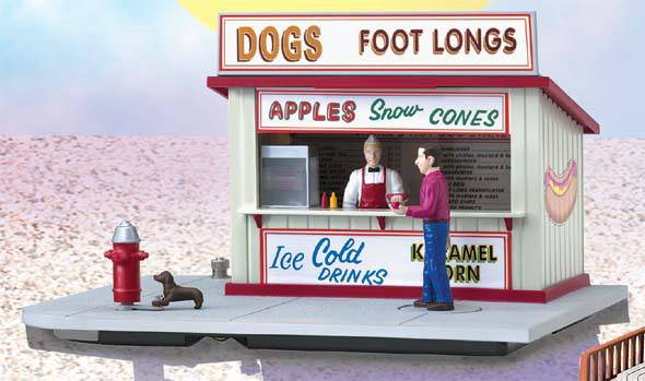 Lionel Franks Hotdog Stand SKU: 6-14160