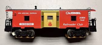 Lionel 6-16804: 1991 Railroad Club Bay Window Caboose