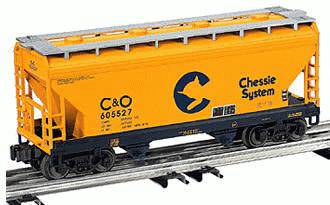 Lionel 6-17017 Chessie System ACF 2-Bay Hopper #605527