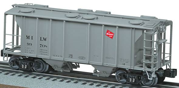 Lionel 6-17030 Milwaukee Road PS-2 2-Bay Covered Hopper #99708