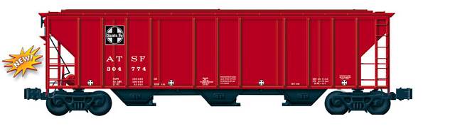 Lionel 6-17178 Santa Fe PS-2CD 4427 Hopper #304774
