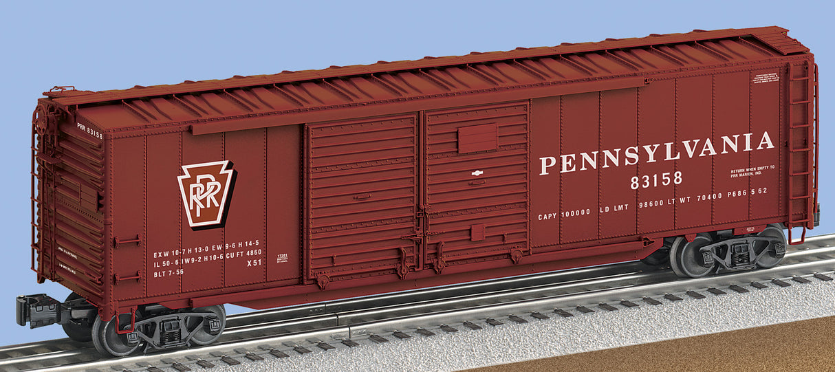 Lionel 6-17281 Pennsylvania A.A.R. Standard Double-Door Boxcar #83158