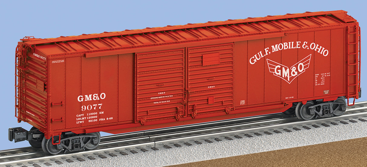 Lionel 6-17283 Gulf, Mobile & Ohio A.A.R. Standard Double-Door Boxcar #9077