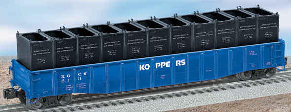 Lionel 6-17475 Koppers PS-5 Gondola w/coke containers #213