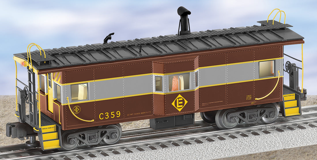 Lionel 6-17677 Erie-Lackawanna Bay Window Caboose
