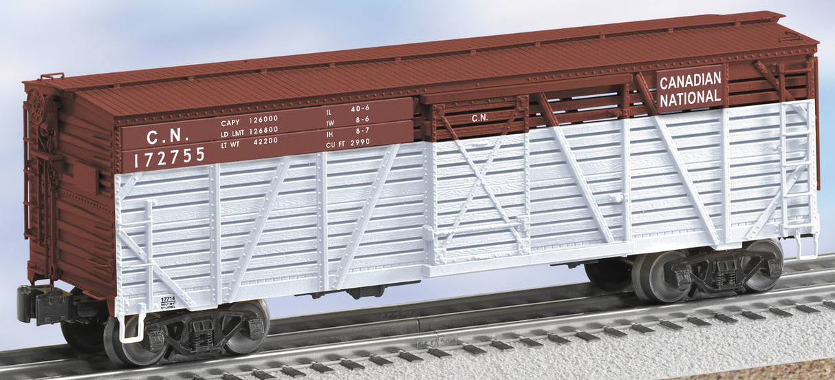 Lionel 6-17714 Canadian National ACF 40-Ton Stock Car #172755