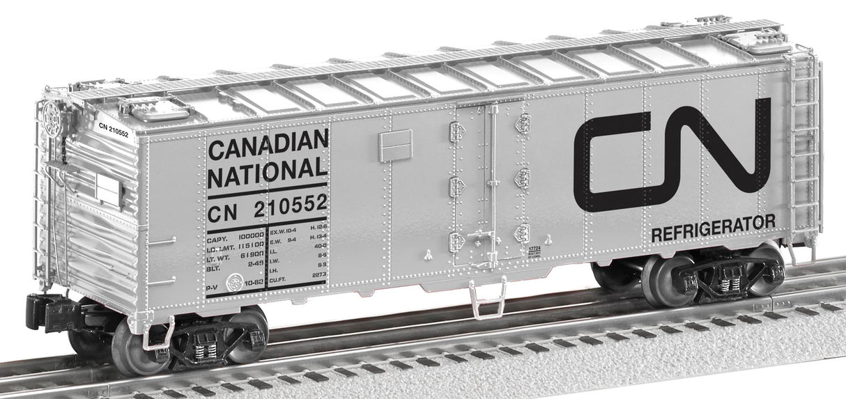 Lionel 6-17724 Canadian National Steel-sided Refrigerator Car #210552