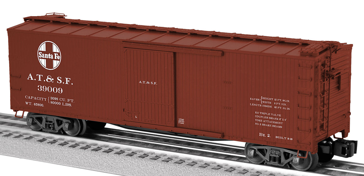 Lionel 6-17747 Santa Fe Double-Sheathed Boxcar